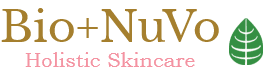 A green banner with the words " nu-nui cosmetic skincare."